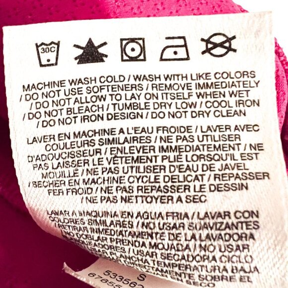 Nike Dri-Fit Fuchsia Zip-Up Outerwear Jacket - Picture 9 of 9